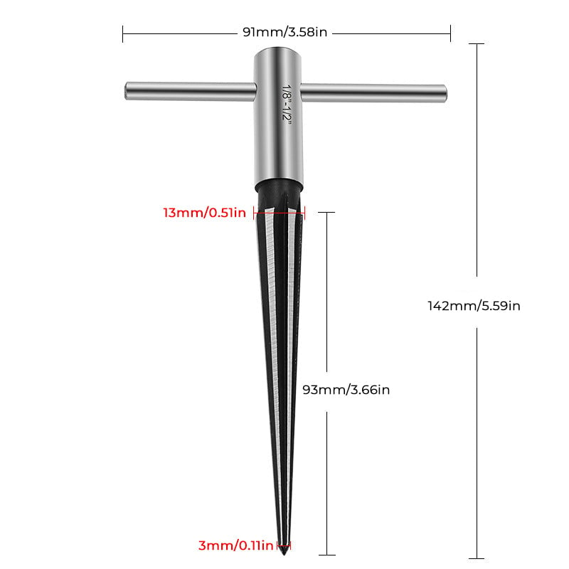 Conical cutter with T-handle