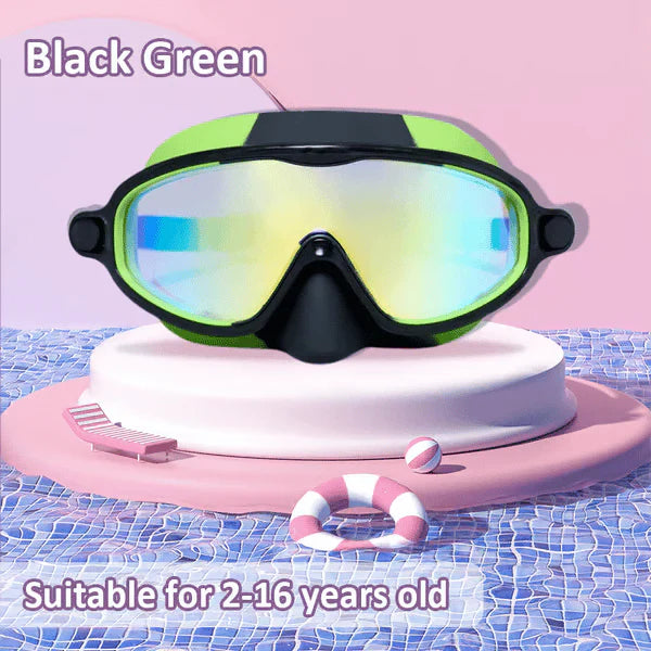 🥳2026 HOT SALE🥳 50% OFF! 🔥🏆#1 Bestselling🏊‍♀️HD children's large frame waterproof and anti-fog swimming goggles