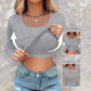 🔥 Promotion - 50% off✨ Women's ribbed knit tank top with shelf bra