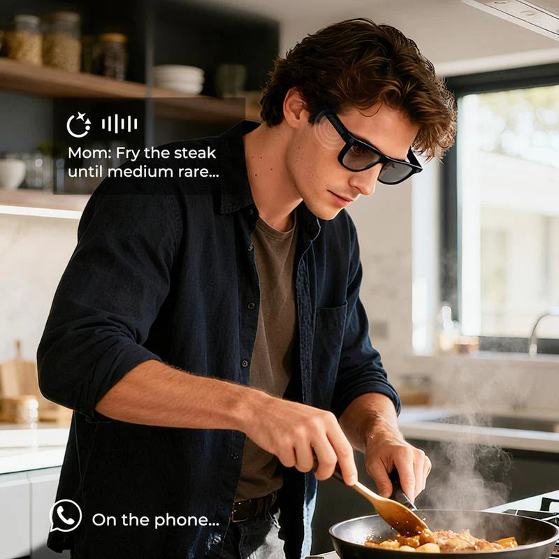 😎50% limited time offer🔥Smart AI Glasses with Photo & Video Capture