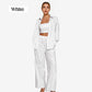 🌟👠Must-Have for Shiny Partiest✨ Dazzling Blazer & Wide-Leg Pants, Stylish and Grand, Perfect for Parties!（The more you buy, the higher the discount）