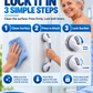 🚿 50% OFF! ✨ Suction Cup Grab Bar – Tool-Free No-Drill Install on Tile & Glass, Strong Vacuum Hold, Removable & Reusable – Extra Balance Support for Bathroom Safety 🔒