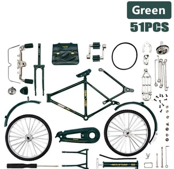🚴 50% OFF NOW! 🔥 DIY Bicycle Model Kit - Detailed Scale Build & Educational, Perfect Gift for Hobbyists 🚚