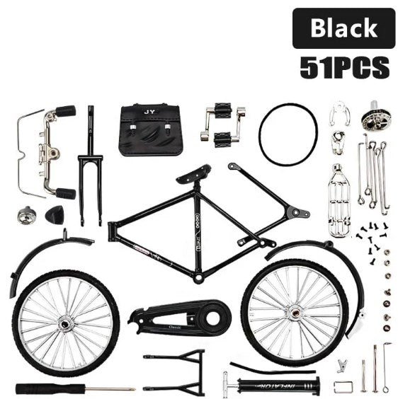 🚴 50% OFF NOW! 🔥 DIY Bicycle Model Kit - Detailed Scale Build & Educational, Perfect Gift for Hobbyists 🚚