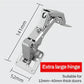 🎅Christmas Pre-sale🎁Cabinet Hinge-Easy Installation Bridge Shaped Door Hinges