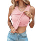 🔥 Promotion - 50% off✨ Women's ribbed knit tank top with shelf bra