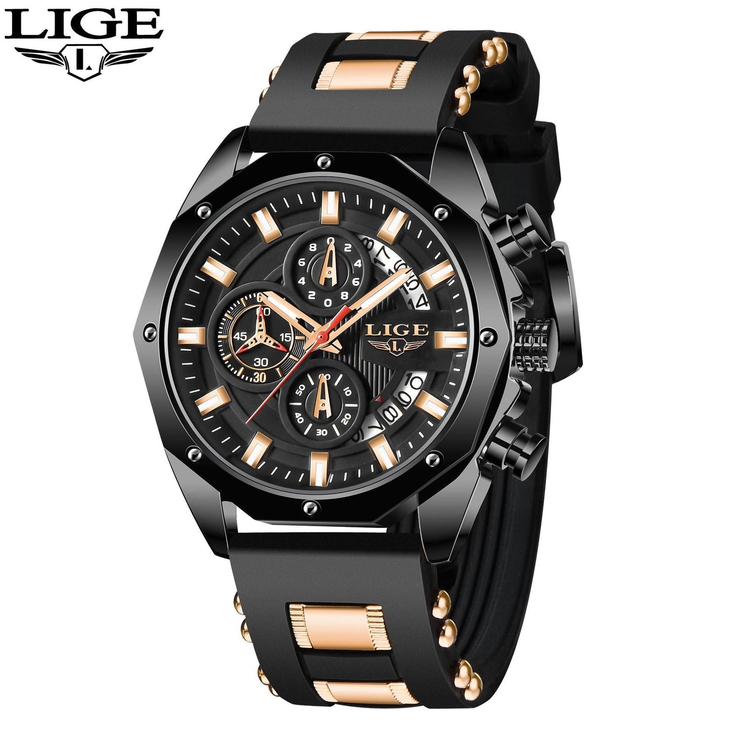 ⌚ LIMITED‑TIME 50% OFF! ⚡ Men's Outdoor Waterproof Sport Quartz Watch – Rugged, Practical, Stylish 🌲