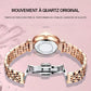 💎👑 50% OFF🌟Women's Luxury Shiny Waterproof Stainless Steel Watch