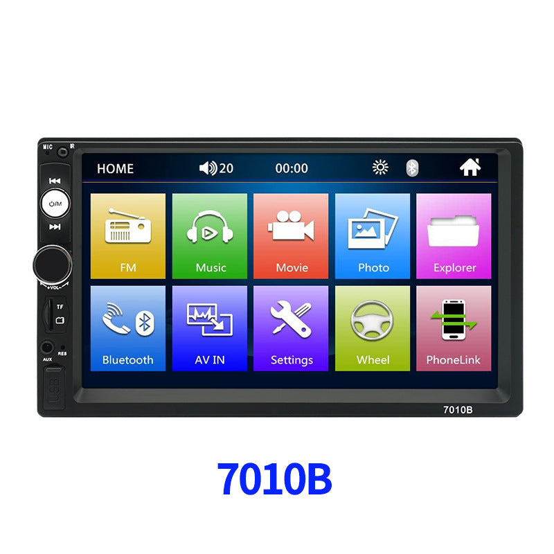 7 Inch 2 DIN Car MP5 Player Touchscreen Bluetooth Stereo Receiver