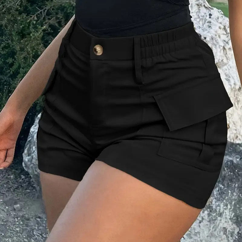 🛍️ LIMITED-TIME 50% OFF! ✨ Women's High-Waisted Cargo Shorts – Flattering, Utility Chic, Breezy Comfort 🌿