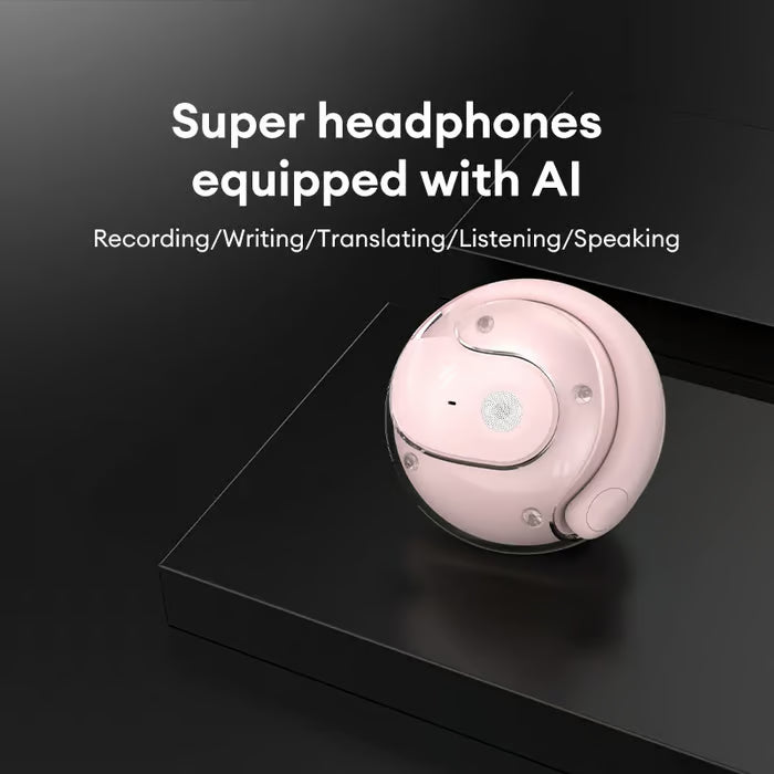 🏆#1 Bestseller ⚡⏰Kabellose OWS Bluetooth5.4-Ohrhörer mit KI-Übersetzung (passend für iOS und Android)