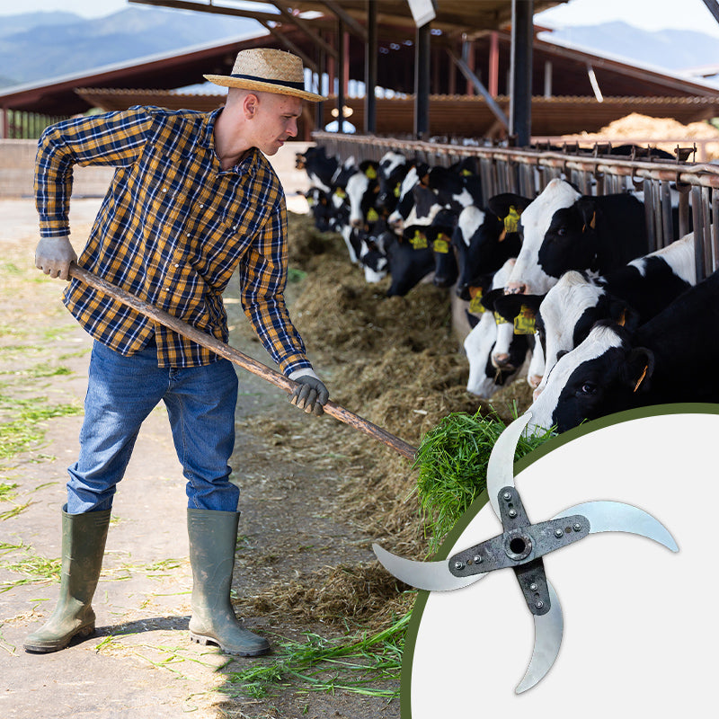 🔥Hot Sale 50% OFF -🎁Household Farming Grass Shredder Knife Blades