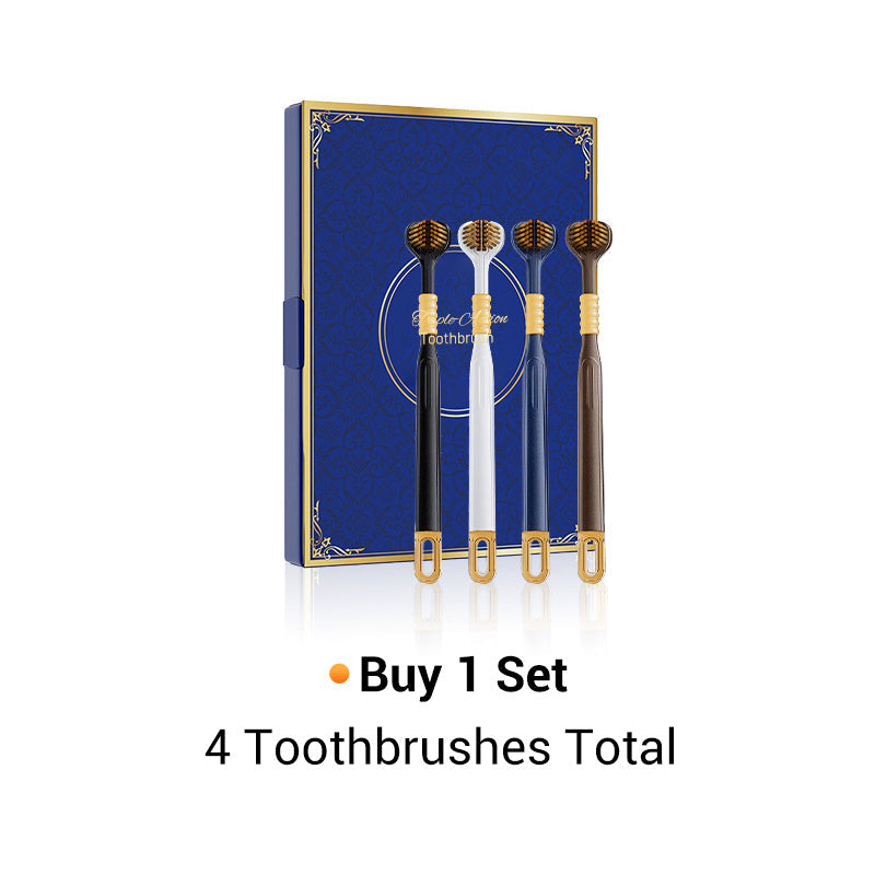 Three-head multi-angle cleaning toothbrush to ensure your oral safety📢📢Flash Sale: Ending in 3 Hours!⏰⏰