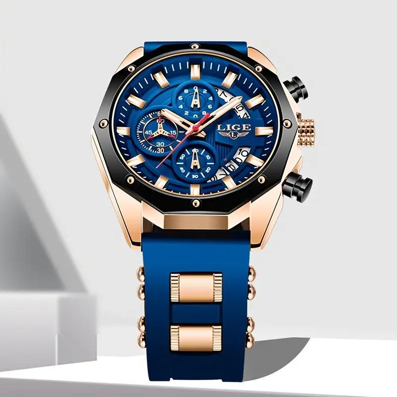 ⌚ LIMITED‑TIME 50% OFF! ⚡ Men's Outdoor Waterproof Sport Quartz Watch – Rugged, Practical, Stylish 🌲