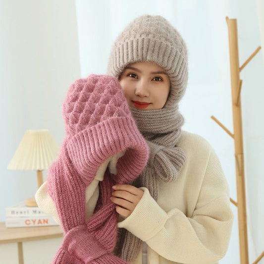 🎅EARLY CHRISTMAS SALE -49% OFF 🎄Winter Versatile Knitted Hooded Scarf for Women