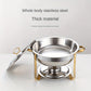 🔥 69% OFF NOW! 🎄 Stainless Steel Chafing Dish Buffet Set - Even Heat & Durable, Perfect for Holiday Gatherings and Parties ✨