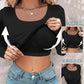 🔥 Promotion - 50% off✨ Women's ribbed knit tank top with shelf bra