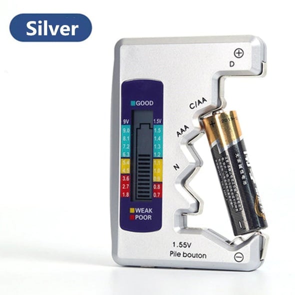 🔥49% OFF NOW🔋Portable Digital Battery Tester‑Universal Checker for All‑Size Household Batteries