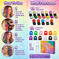 ⏳Time-Limited Special⏰12-Color Temporary Hair Chalk Applicator Set🎁-Ready for Christmas!🎅