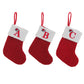 🔥Hot Sale🔥Cozy Knit Socks, Embroidered Candy Gift Bag, Letter Christmas Stocking