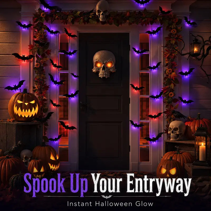 🎉 2026 Sale — Over 26,000 Sold! 💞 2026 New Halloween 3D Lighted Bats