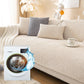 Sofa Cover In Herringbone Chenille Fabric
