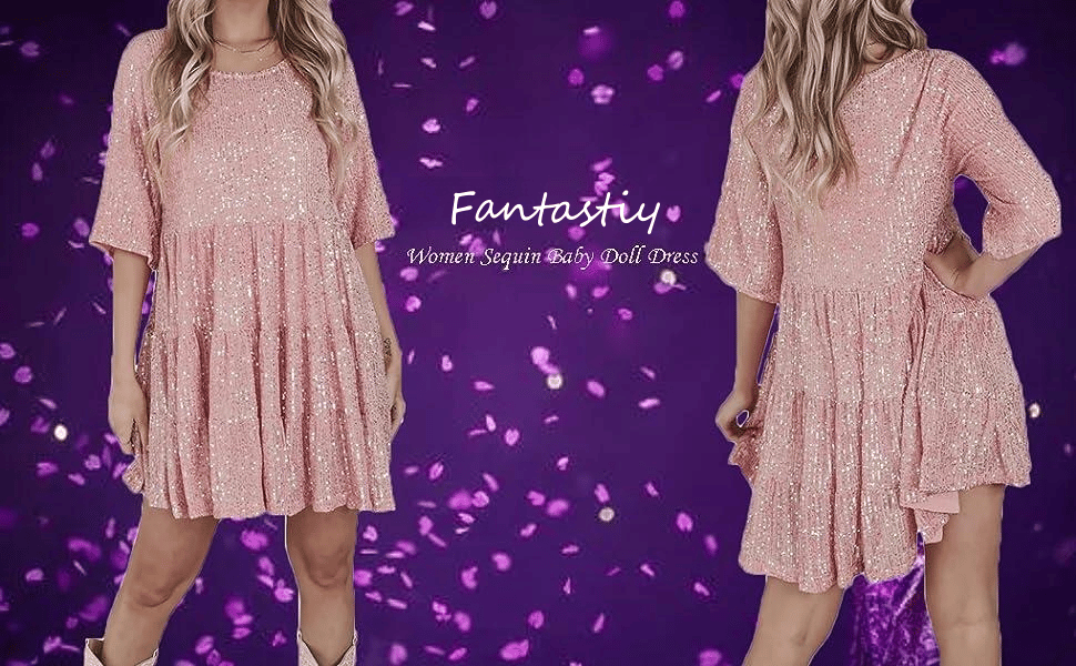 ✨2024 new-Cute Sparkly Dress For Sequin Party✨