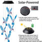 🦋 Enhance Your Garden✨Creative Bird Design Solar Wind Chimes