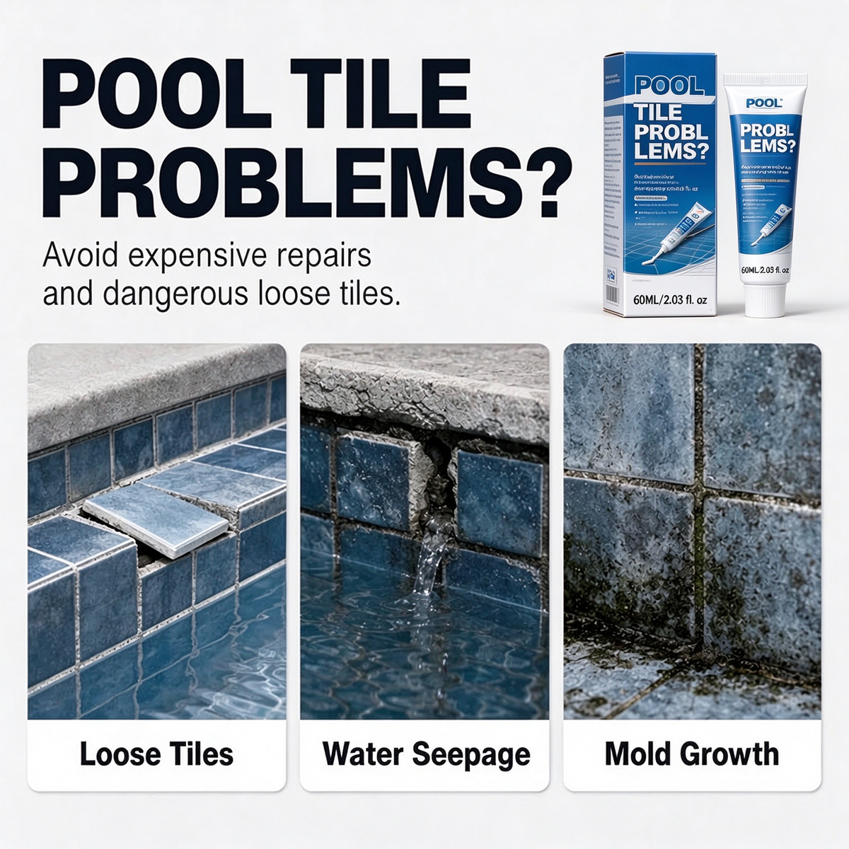 🏊Buy 2 Get 1 Free💧High-Strength Underwater Adhesive – No Drain Repair, Fast Bond, Seamless ✨
