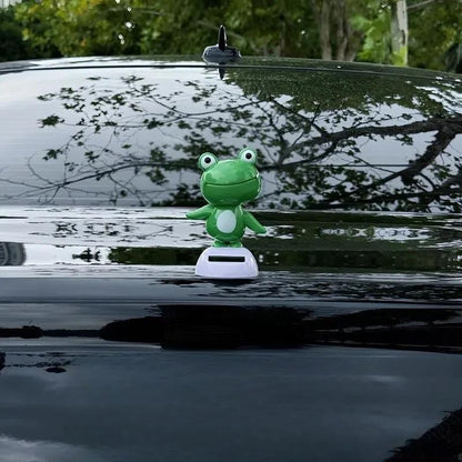 🐸☀️ Meet Your New Happy Buddy! The Solar Wobbling Frog Decor ☀️🐸
