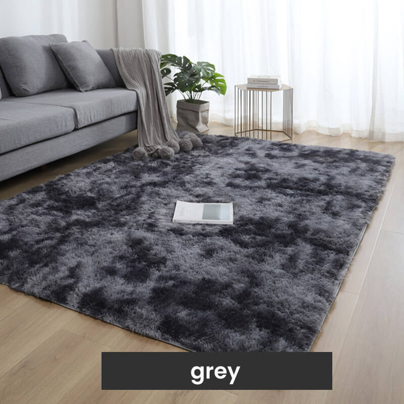 🛋️ 50% OFF NOW! 🎨 Gradient Color Plush Floor Mat – Ultra-Soft 4cm, Non-Slip & Machine Washable ✨