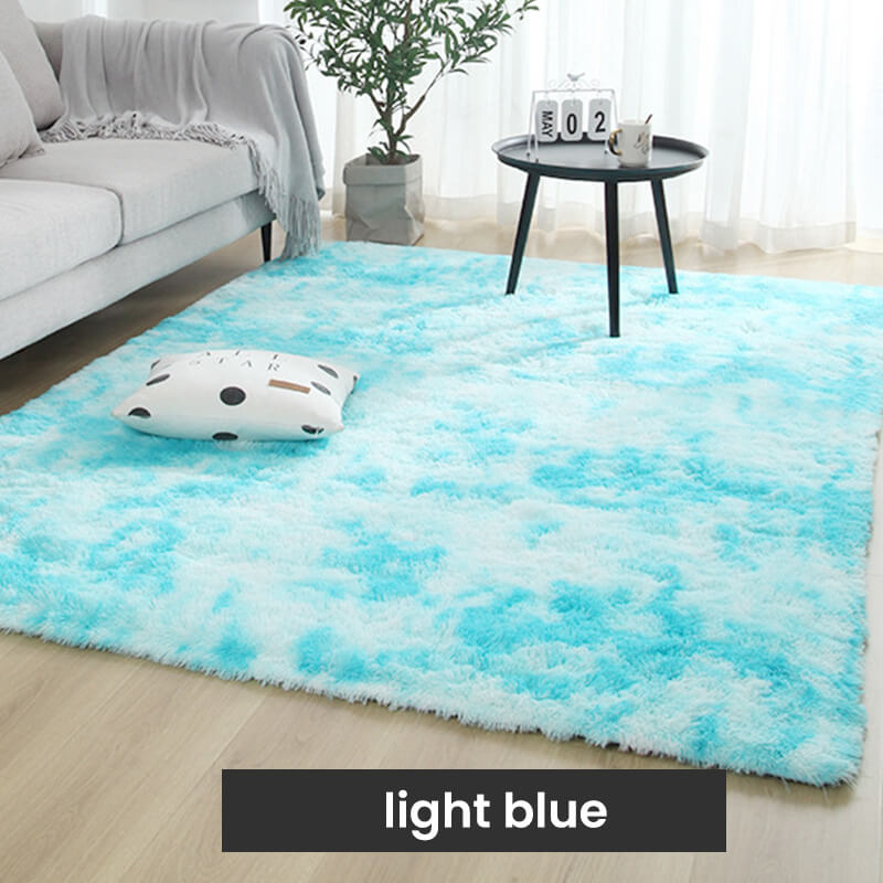 🛋️ 50% OFF NOW! 🎨 Gradient Color Plush Floor Mat – Ultra-Soft 4cm, Non-Slip & Machine Washable ✨