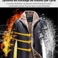 Ideal gift - Men‘s Quilted Faux Leather Jacket