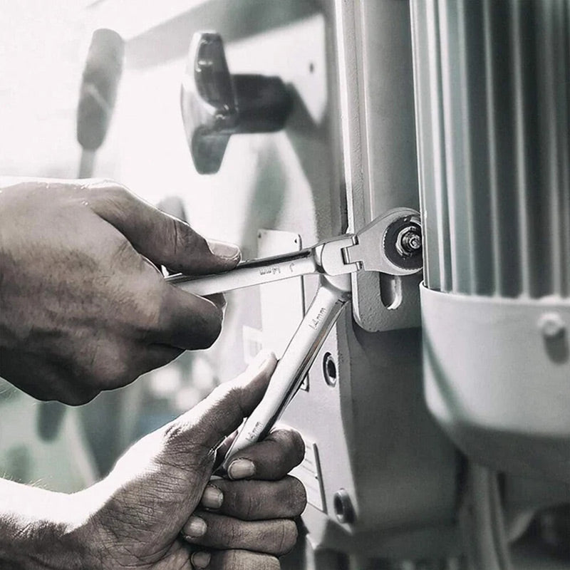 🔥 50% OFF | Open Tubing Ratchet Wrench – Fast Work in Tight Spaces 🔧
