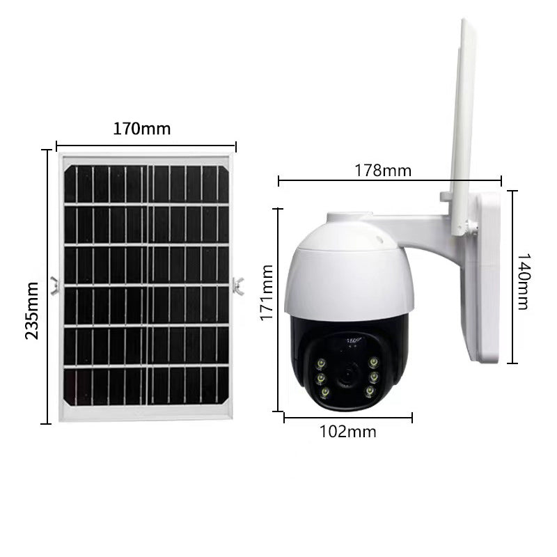 Smart Wireless Solar Surveillance Camera