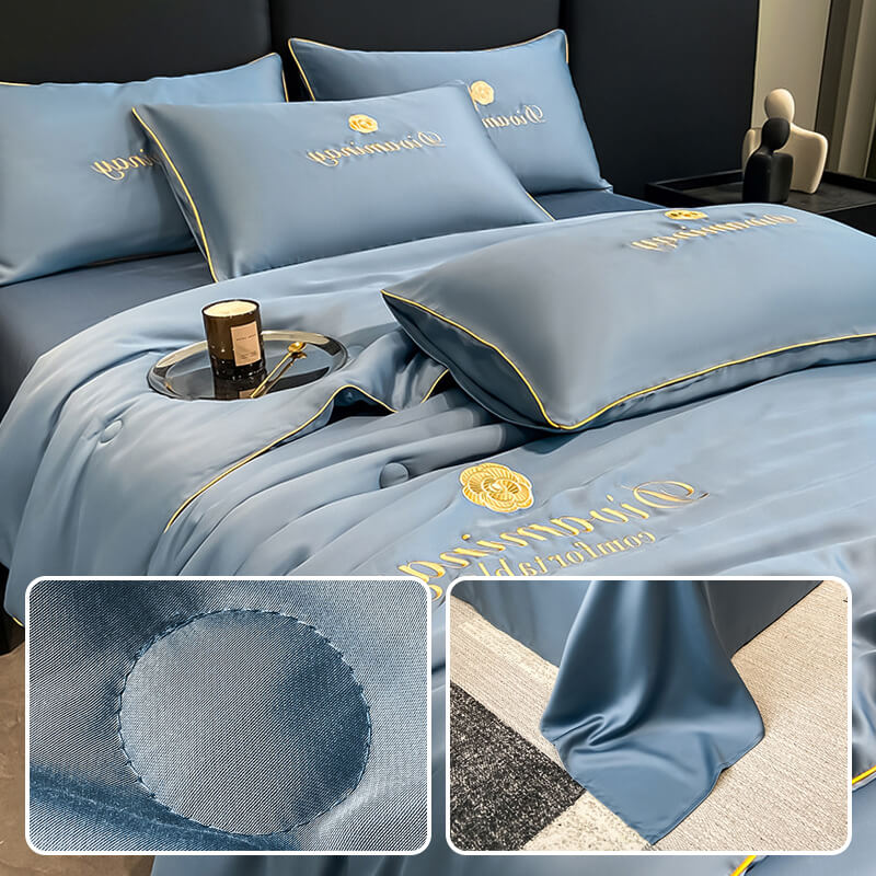 🧊Save Up to [50%] Off!🛏️Summer half price🔥Summer Ice Silk Simple Silk Quilt