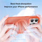 Honeycomb Matrix Cooling Magnetic Phone Case For iPhone