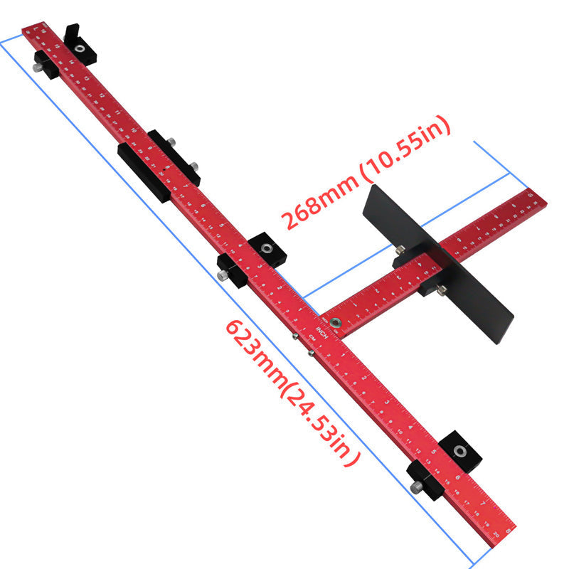 Woodworking Handle Punch Locator