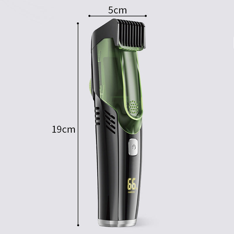 Waterproof Vacuum Beard Trimmer with 20 Shaving Length Settings