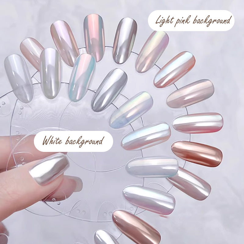 Chrome Mirror-Effect Nail Powder