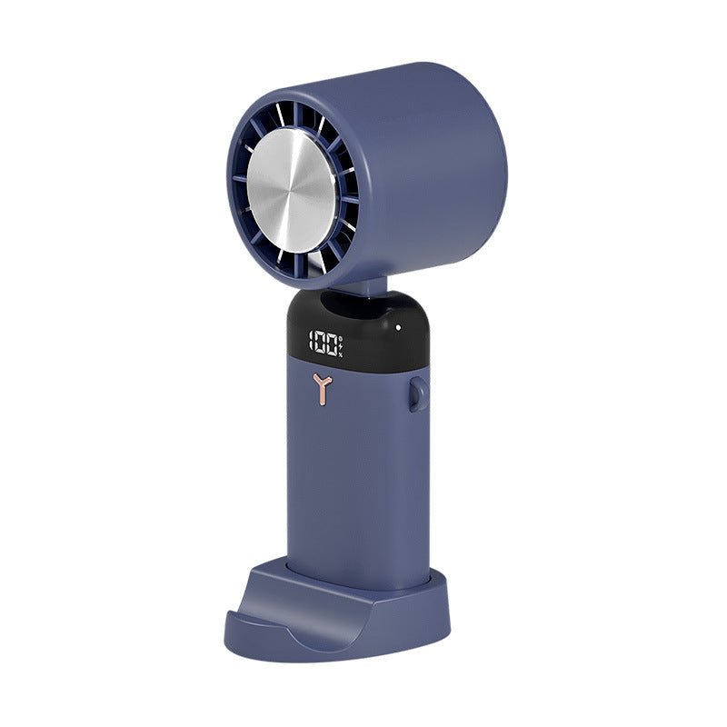 3 Speeds Handheld Cooling Fan with Cold Compress Function