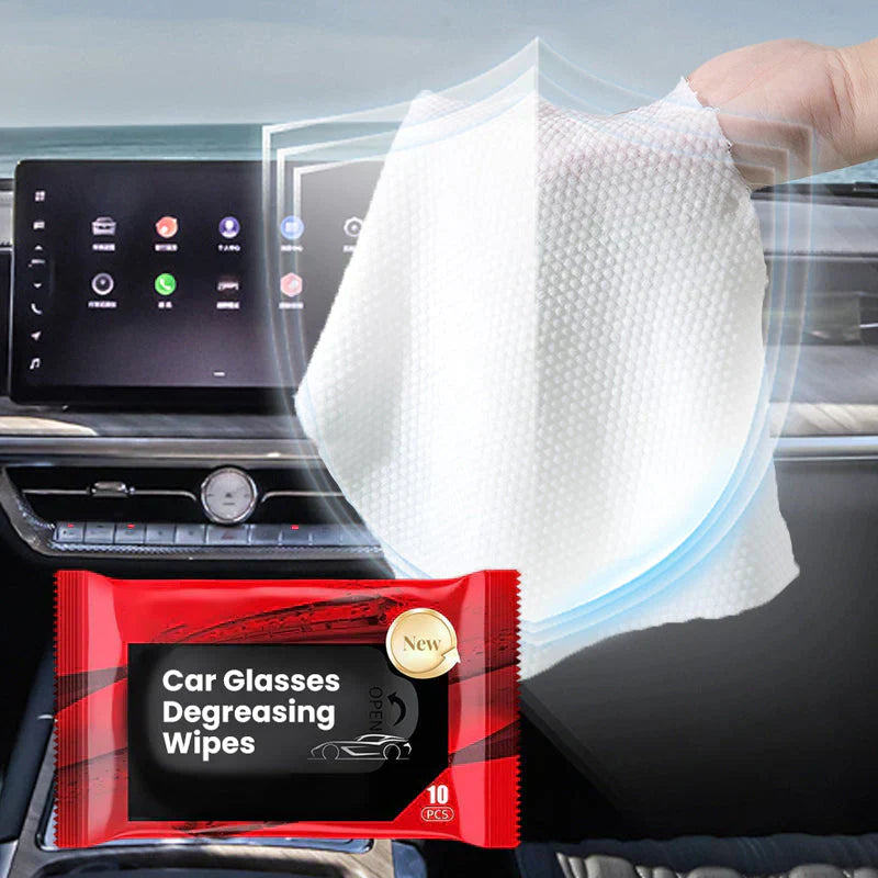 💖Globally Hot Sale💖 Wipes For Removing Oil Film On Car Glass🔥Limited Time Offer! Car enthusiasts hurry!💥