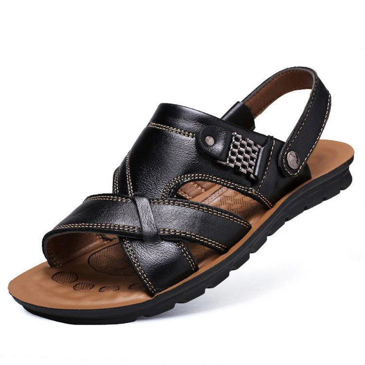 Men's Cowhide Outdoor Dual-purpose Sandals