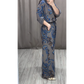 （Free Shipping）Two Piece Shirt and Trousers Set for Women