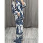 （Free Shipping）Two Piece Shirt and Trousers Set for Women