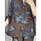 （Free Shipping）Two Piece Shirt and Trousers Set for Women