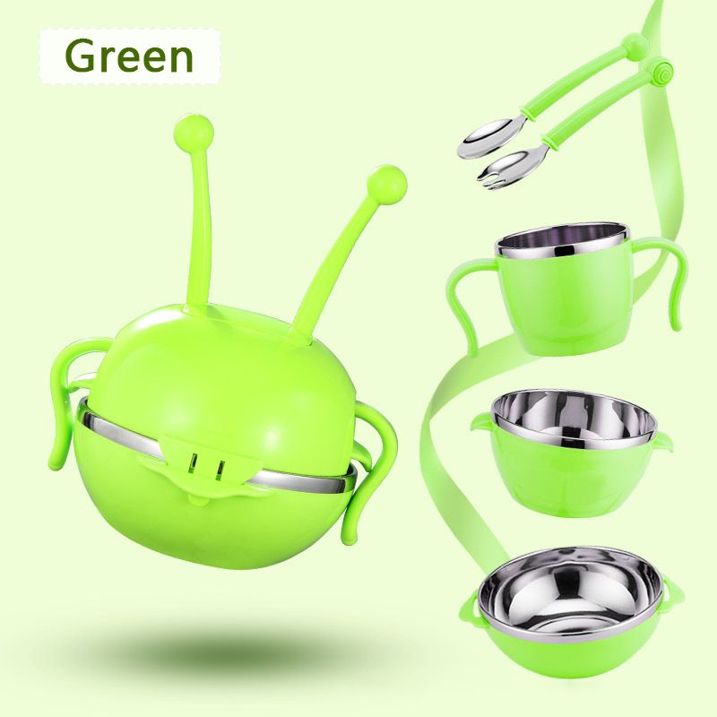 Food-grade 304 Stainless Steel Baby Bowl 5pcs/Set