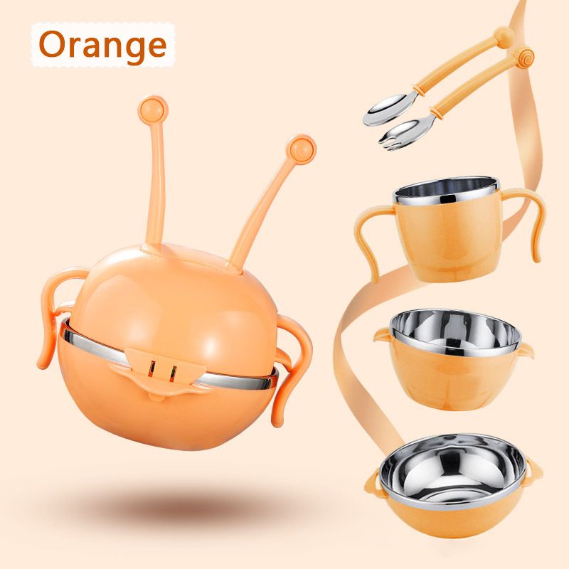 Food-grade 304 Stainless Steel Baby Bowl 5pcs/Set