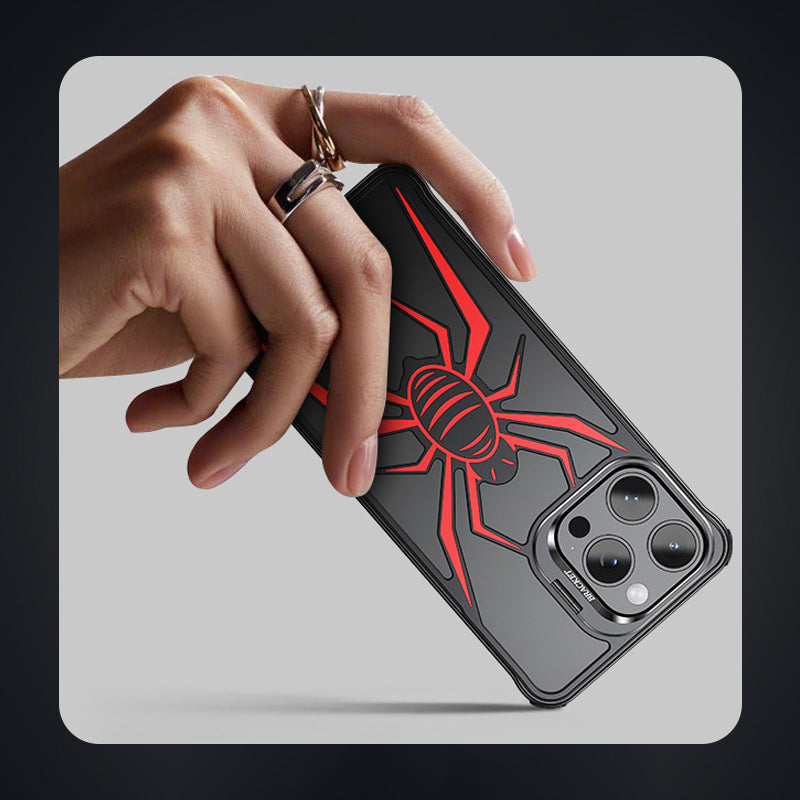 Spider Case with Metal Lens Bracket for iPhone（A cell phone case that lasts a lifetime）