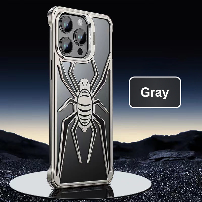 Spider Case with Metal Lens Bracket for iPhone（A cell phone case that lasts a lifetime）